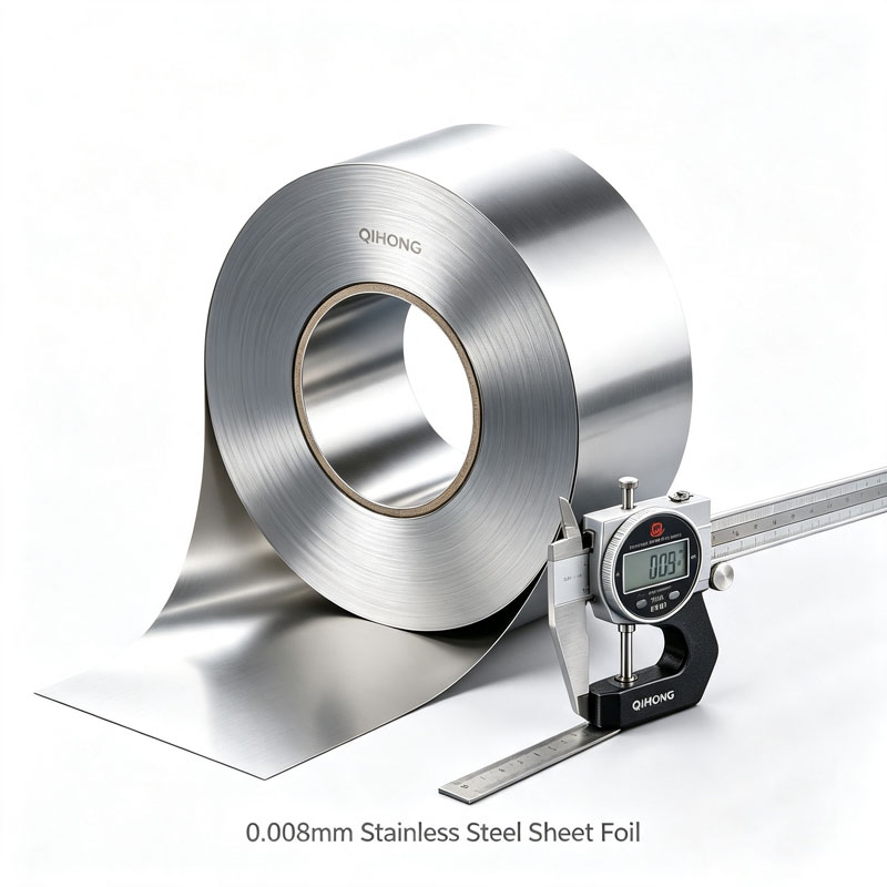 0,008 mm rustfrit stålplade